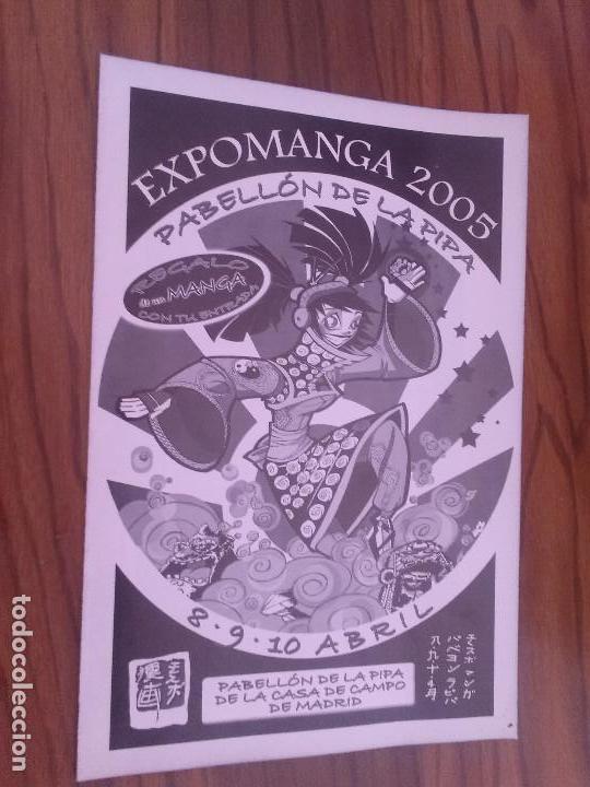 C&oacute;mics: CAT&Aacute;LOGO EXPOMANGA 2005. TRIPTICO. BUEN ESTADO. RARO - Foto 1