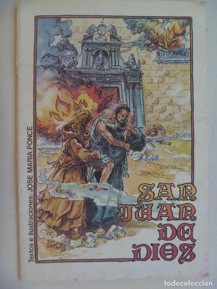 C&oacute;mics: COMIC : SAN JUAN DE DIOS , DE JOSE MARIA PONCE. 1982 . - Foto 1