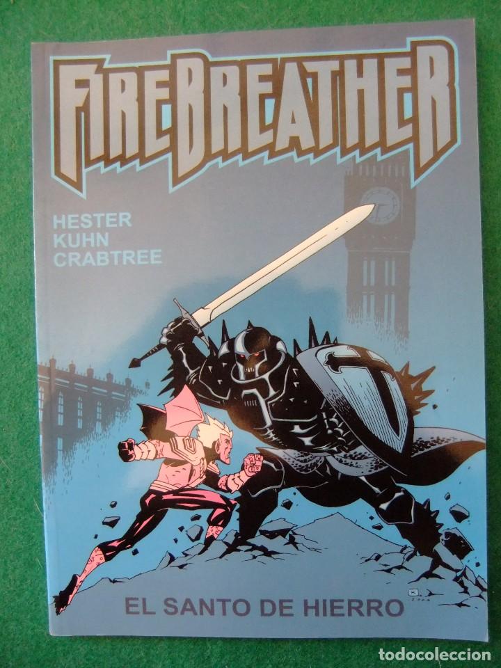 C&oacute;mics: FIREBREATHER EL SANTO DE HIERRO ALETA COMICS - Foto 1