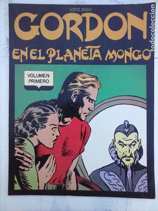 C&oacute;mics: GORDON EN EL PLANETA MONGO 1 Y 2 COMPLETA - AUSTIN BRIGGS - EDICIONES B.O. 1978 - Foto 4