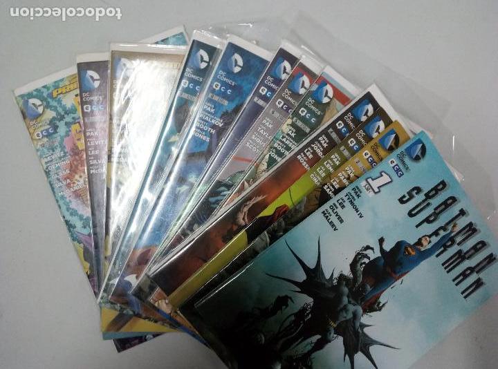 C&oacute;mics: Batman y SUperman numeros 1 al 12 - ECC - Foto 1