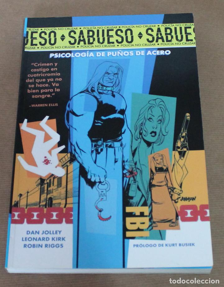 Comics : SABUESO - 1 La psicolog&iacute;a de PU&Ntilde;OS DE ACERO - aleta, a&ntilde;o 2014 - NUEVO (precintado)