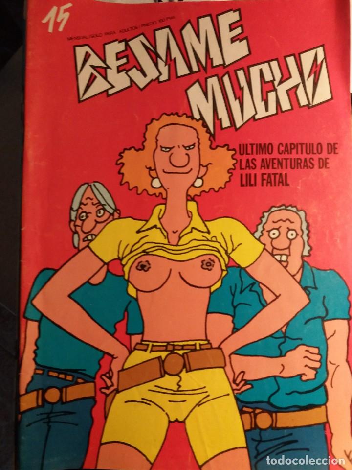 Fumetti: Revista Besame Mucho, Ed. Producciones Editoriales, N&ordm; 15, 16, 17