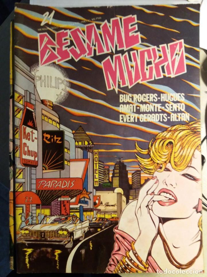 Fumetti: Revista Besame Mucho, Ed. Producciones Editoriales, N&ordm; 21, 22, 23