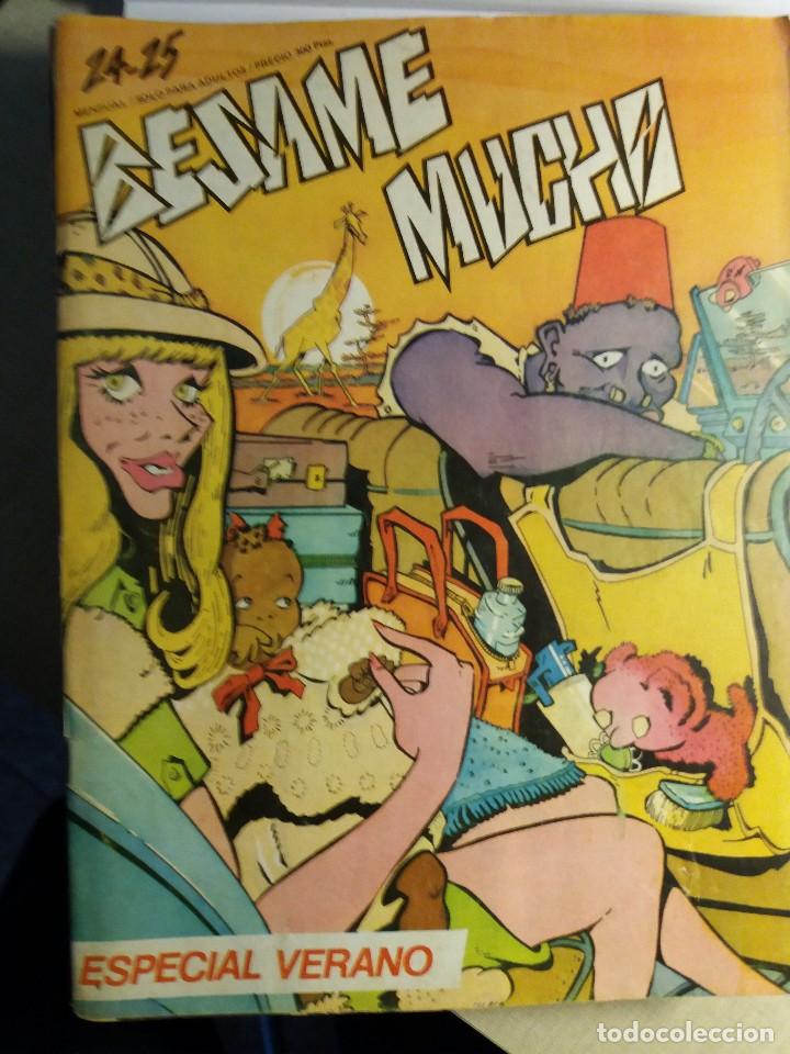 Fumetti: Revista Besame Mucho, Ed. Producciones Editoriales, N&ordm; 24-25, 26, 27
