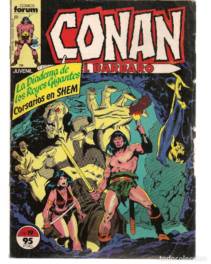C&oacute;mics: CONAN EL B&Aacute;RBARO. N&ordm; 19. FORUM. C/A37) - Foto 1