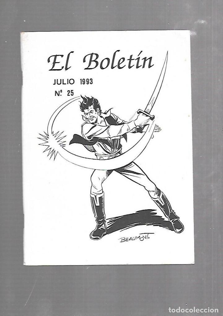 Comics: EL BOLETIN. N&ordm; 25. JULIO 1993. TEBEO. ILUSTRADO.