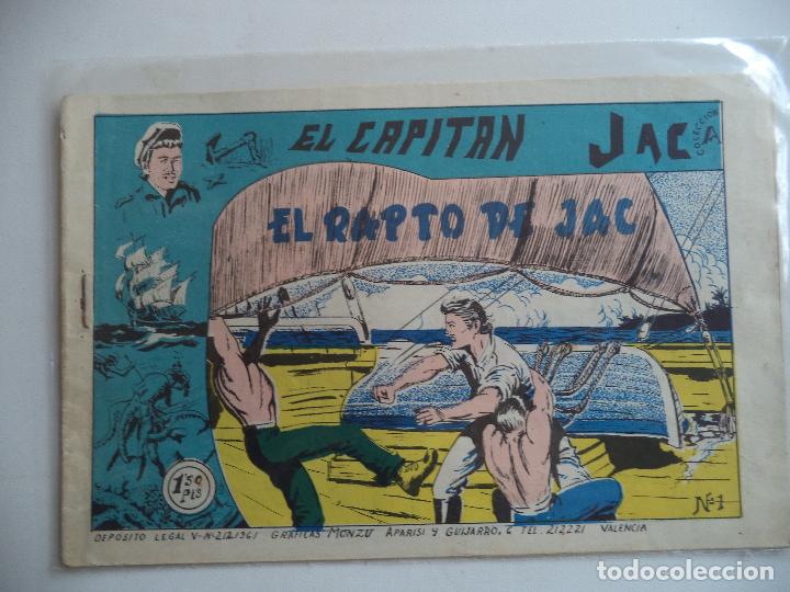 C&oacute;mics: EL CAPITAN JAC.N&ordm;1.ORIGINAL - Foto 1