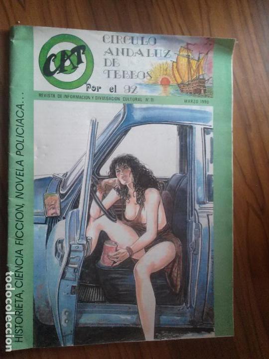 Comics: CIRCULO ANDALUZ DE TEBEOS 11. MARZO 1990. GRAPA. BUEN ESTADO. RARO