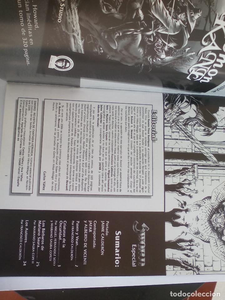C&oacute;mics: SWORD STUDIO. VI JORNADAS DE COMIC DE VELEZ-MALAGA. 2006. - Foto 8