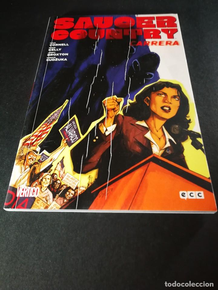 C&oacute;mics: Original Saucer Country, carrera, Vertigo, ECC