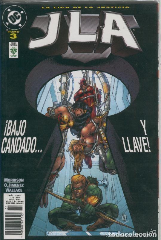 C&oacute;mics: JLA TOMO 3 BAJO CANDADO... Y LLAVE - VID - IMPECABLE - C04 - Foto 1