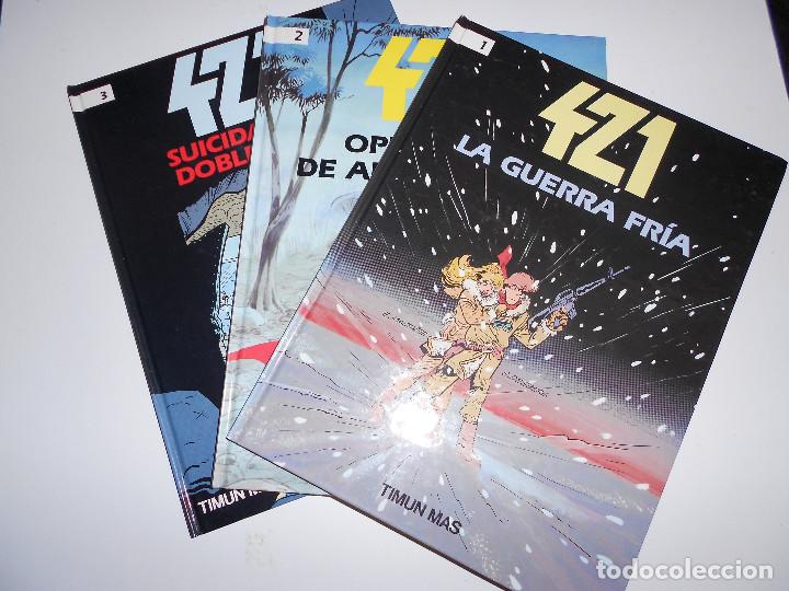 C&oacute;mics: 421 COLECCI&Oacute;N COMPLETA 3 TOMOS - Foto 1