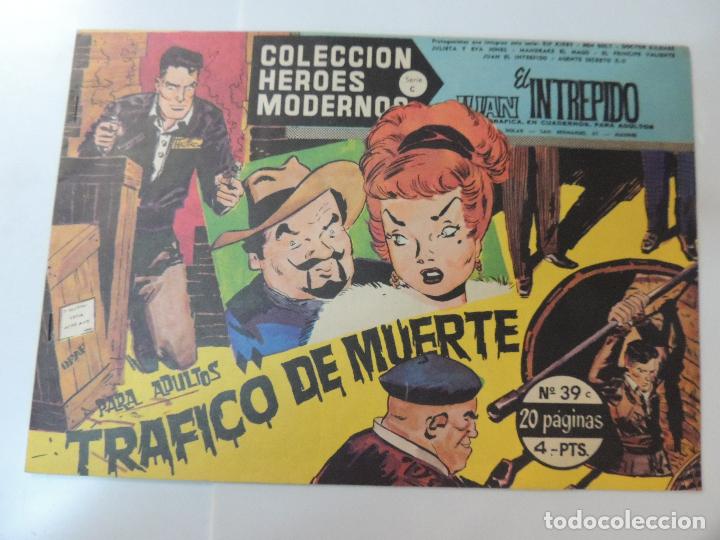 C&oacute;mics: juan el intrepido - comic original epoca  n&ordm; 39 - trafico de muerte - Foto 1