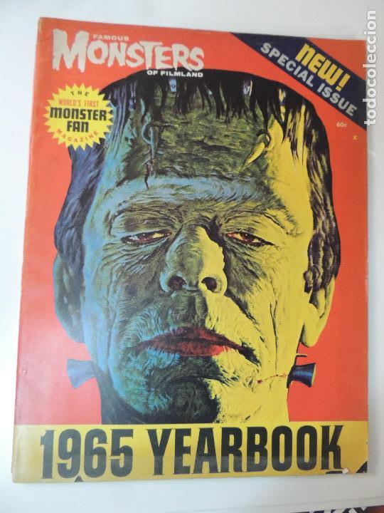 C&oacute;mics: monsters of filmland special ed. 1965 - comic original en ingles - the thing frankenstein gorgo