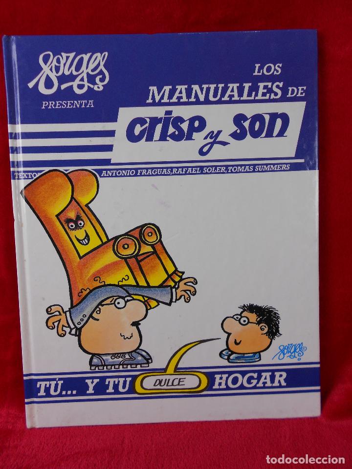 C&oacute;mics: Los manuales de Crisp y Son n&uacute;m. 3 (Forges, Soler, Summers) 1985 - Foto 1
