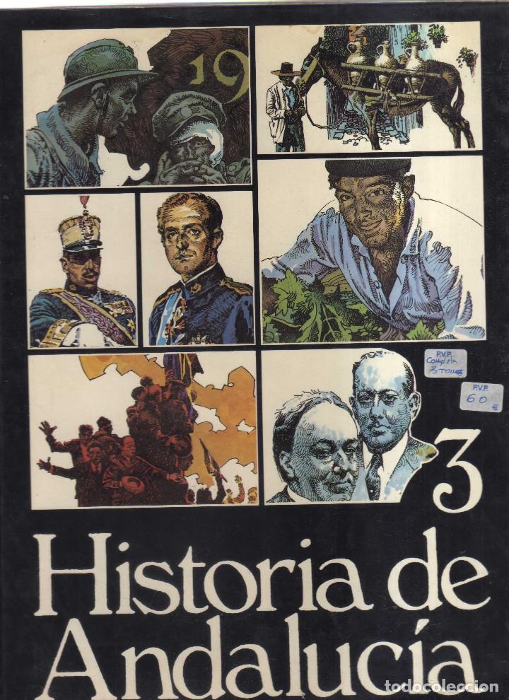 C&oacute;mics: HISTORIA DE ANDALUCIA 3 TOMOS - Foto 1