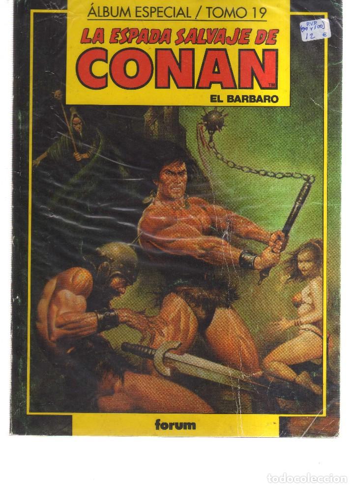 C&oacute;mics: CONAN LA ESPADA SALVAJE CONAN EL BARBARO N,99 Y 100 - Foto 1
