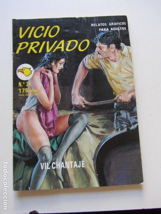 C&oacute;mics: RELATOS GRAFICOS PARA ADULTOS. VICIO PRIVADO.N&ordm; 24 ARX296