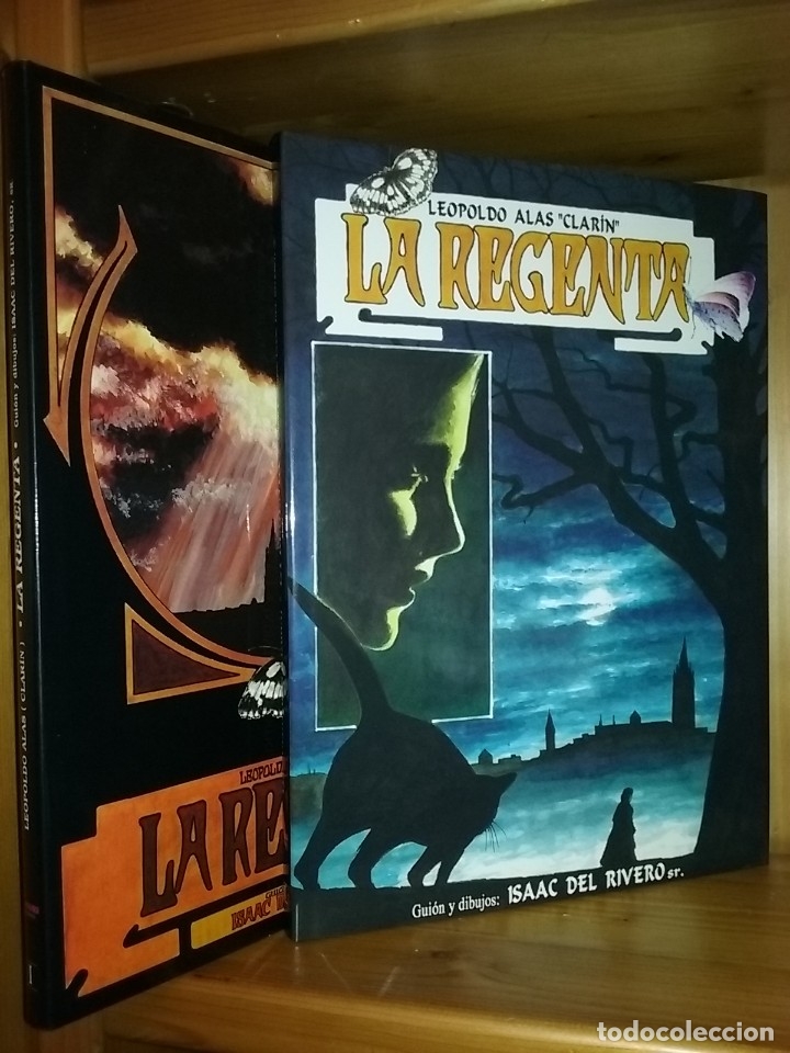 C&oacute;mics: LA REGENTA, TOMOS 1 Y 2, I Y II, ISAAC DEL RIVERO, ESMENA, 1999 Y 2001