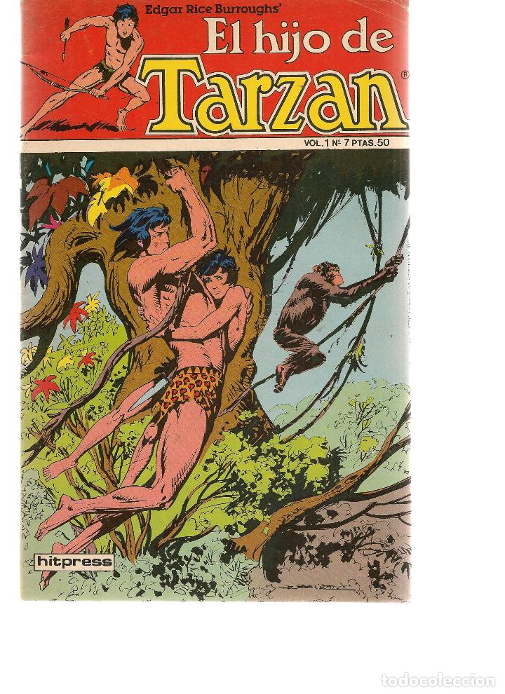 C&oacute;mics: EL HIJO DE TARZAN. N&ordm; 7. HITPRESS. (ST/A5) - Foto 1