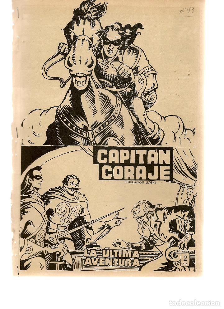 C&oacute;mics: CAPITAN CORAJE. N&ordm; 43. EDICIONES URSUS. (C/A10) - Foto 1
