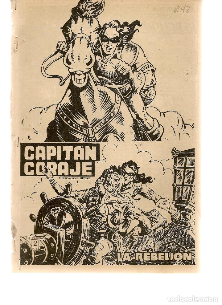 C&oacute;mics: CAPITAN CORAJE. N&ordm; 42. EDICIONES URSUS. (C/A10) - Foto 1