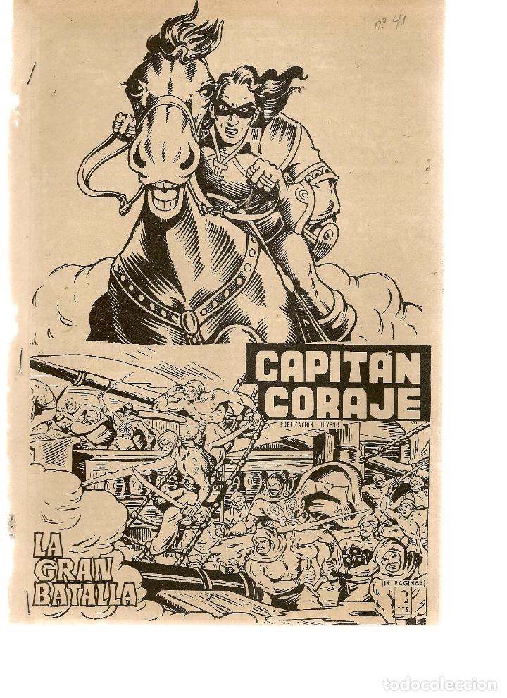 C&oacute;mics: CAPITAN CORAJE. N&ordm; 41. EDICIONES URSUS. (C/A10) - Foto 1
