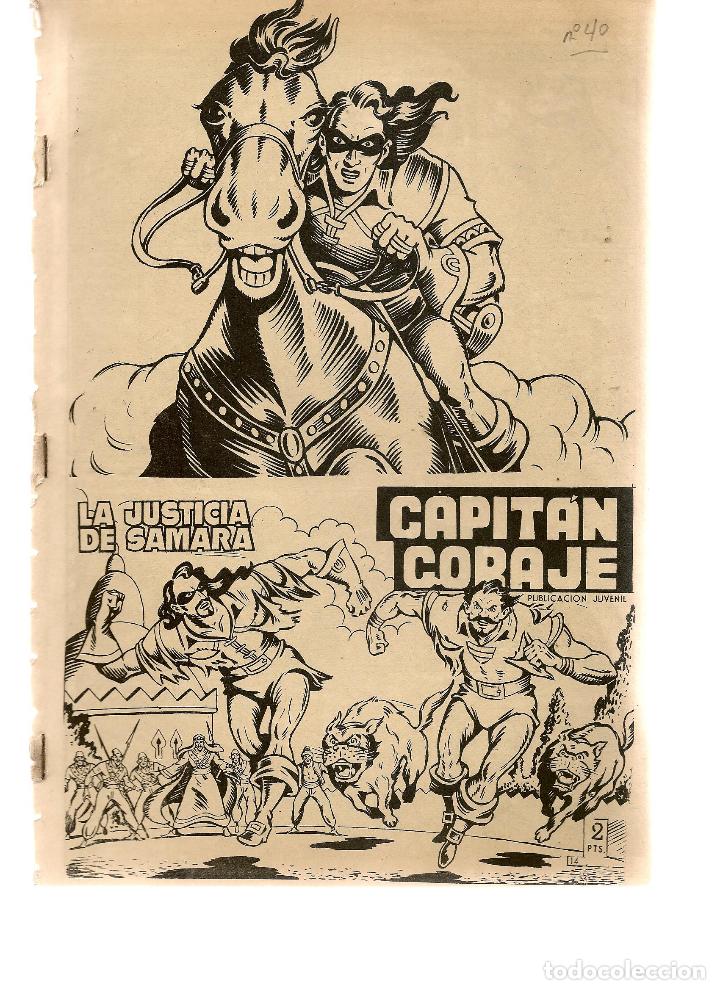 C&oacute;mics: CAPITAN CORAJE. N&ordm; 40. EDICIONES URSUS. (C/A10) - Foto 1