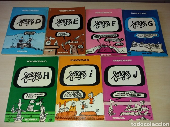 C&oacute;mics: Lote FORGESCEDARIO BRUGUERA - FORGES - Foto 1