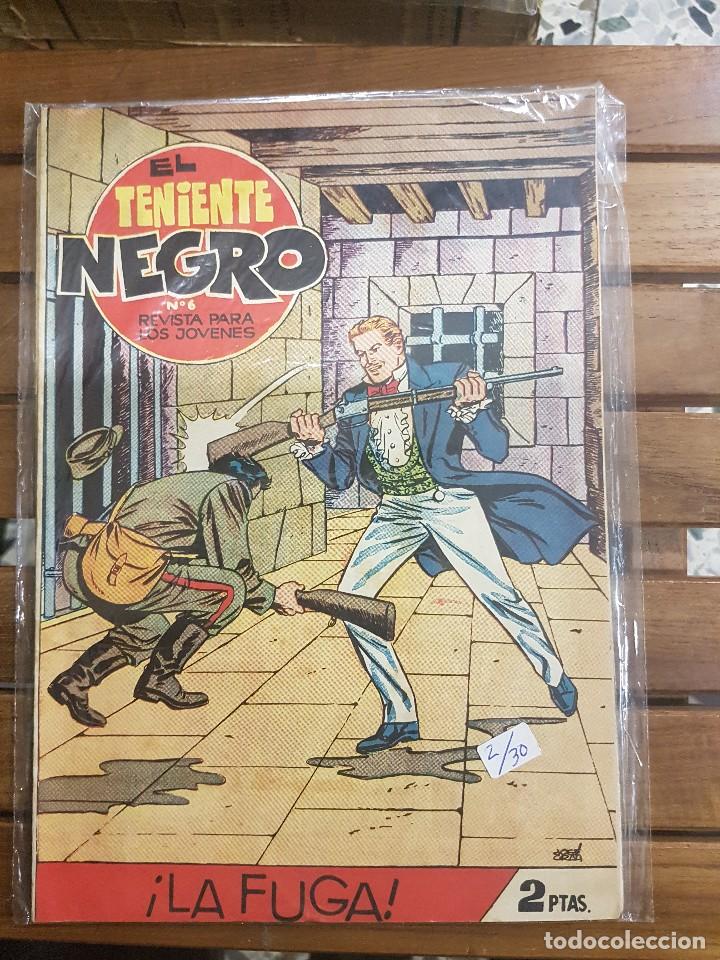C&oacute;mics: EL TENIENTE NEGRO LOTE DE 2 (N&ordm;6 Y N&ordm;9) - Foto 2
