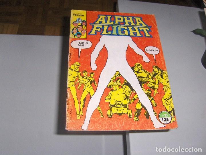 C&oacute;mics: ALPHA FLIGHT N&ordm; 21 COMICS FORUM JOHN BYRNE - Foto 1
