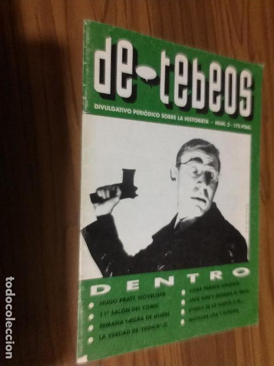 Comics: DE TEBEOS 2. GRAPA. BUEN ESTADO. REVISTA SOBRE COMICS. ALMERIA. ALGO RARA
