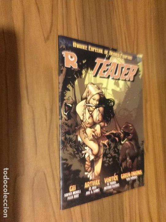 Comics: TEASER RECERCA. ADELANTO DE VARIAS SERIES DE RECERCA. GRAPA. BUEN ESTADO. RARO