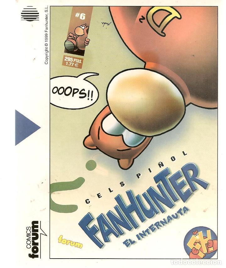C&oacute;mics: POSTAL: FANHUNTER. EL INTERNAUTA. CELS PI&Ntilde;OL. FORUM. (P/D17) - Foto 1