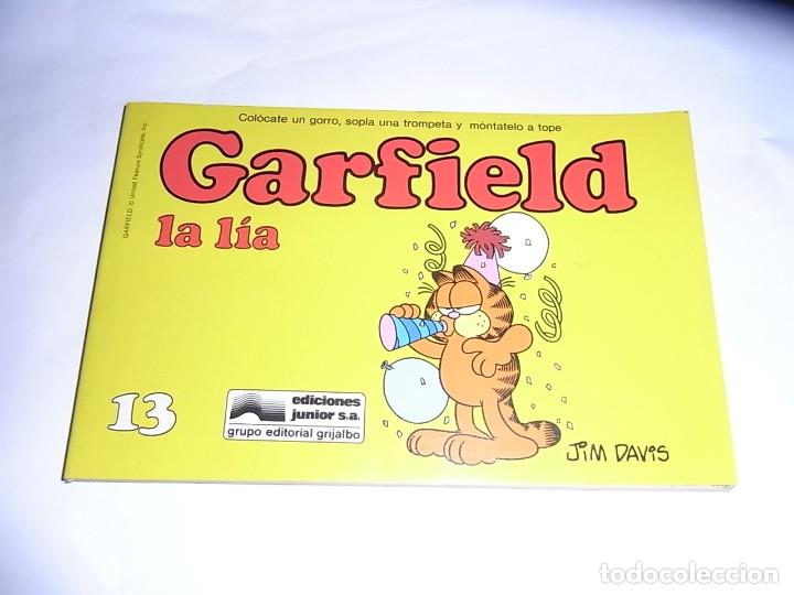 C&oacute;mics: Garfield, La lia, numero 13, Ed. Junior - Foto 1