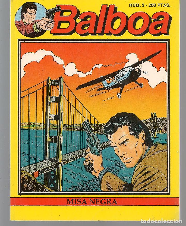 C&oacute;mics: BALBOA. N&ordm; 3. MISA NEGRA. EDICIONES ZINCO 1989. (C/A33) - Foto 1
