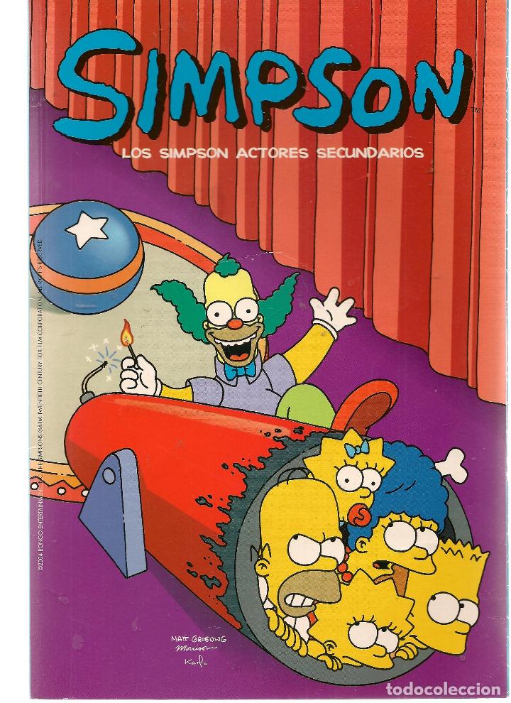 C&oacute;mics: SIMPSON. N&ordm; 35. LOS SIMPSON ACTORES SECUNDARIOS. BONGO . (ST/) - Foto 1