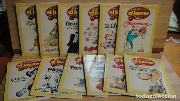 C&oacute;mics: clasicos de el jueves , colecion completa de 12 comic - Foto 1