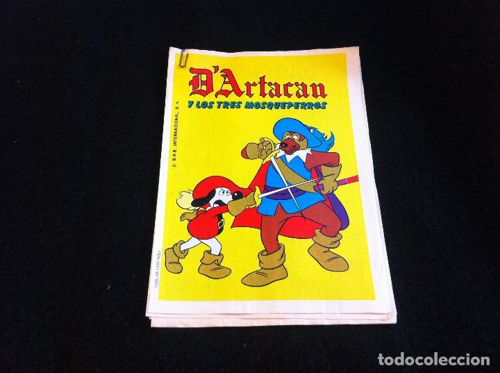 Fumetti: C&Oacute;MIC (D'ARTACAN Y LOS TRES MOSQUEPERROS) PUBLICACI&Oacute;N POR ENTREGAS. 19,5 x 14cm Ed. B.R.B.