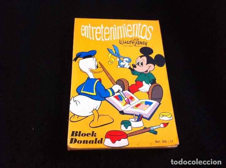 Comics: ENTRETENIMIENTOS WALT DISNEY. BLOCK DONALD. Ed. SUSAETA EDICIONES, 1971.