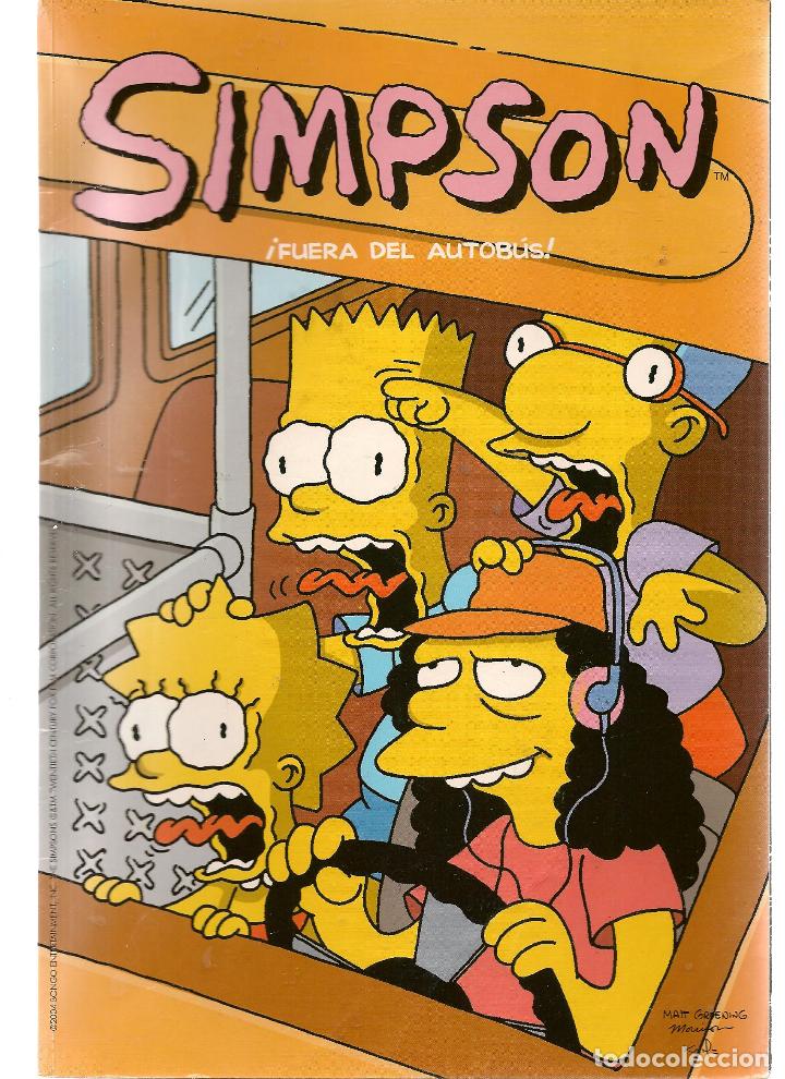 C&oacute;mics: SIMPSON. N&ordm; 39. &iexcl;FUERA DEL AUTOB&Uacute;S!. BONGO. (ST/) - Foto 1