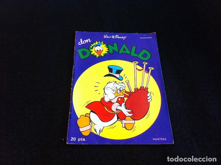 C&oacute;mics: C&Oacute;MIC (DON DONALD. WALT DISNEY) N&ordm; 22. Ed. MONTENA, - Foto 1