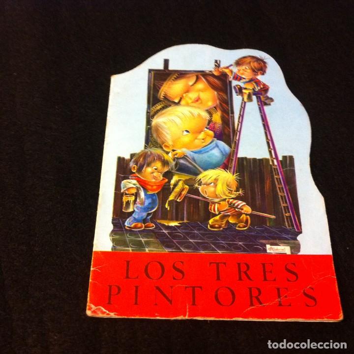 C&oacute;mics: CUENTO TROQUELADO (LOS TRES PINTORES) Ed. GOYA, 1975. SERIE ILUSI&Oacute;N, N&ordm; 11