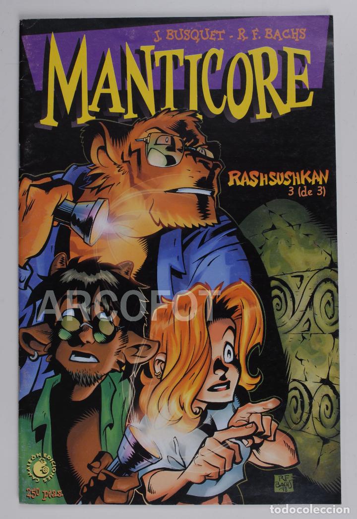 C&oacute;mics: MANTICORE - N&ordm; 3 - RASHSUSHKAN - CAMALE&Oacute;N EDICIONES - Foto 1
