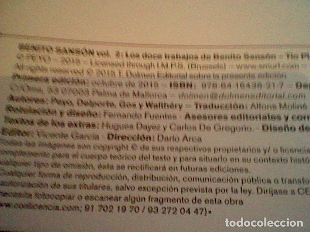 C&oacute;mics: ed DOLMEN BENITO SANSON PEYO MBE 2015 - Foto 5