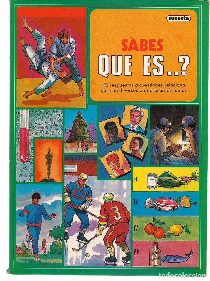 C&oacute;mics: SABES QUE ES..?. 192 RESPUESTAS. SUSAETA. 1980.  (V1/C4)