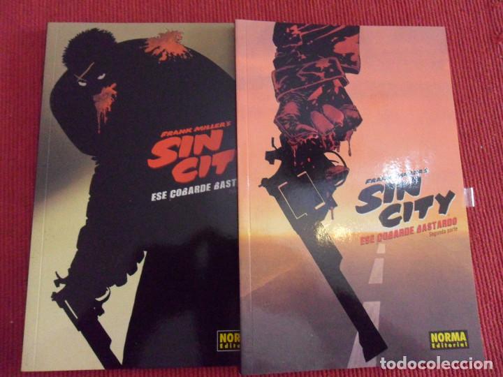 C&oacute;mics: Sin City - Ese Cobarde Bastardo - completa 2 numeros - norma editorial - Foto 1