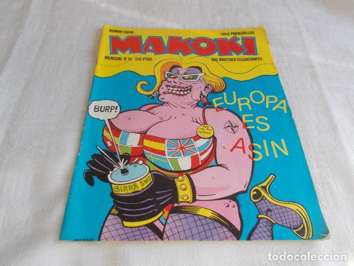 Comics : MAKOKI N&ordm;14 Europa es Asin