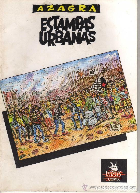 C&oacute;mics: ESTAMPAS URBANAS - AZAGRA - Virus Comix - Foto 1